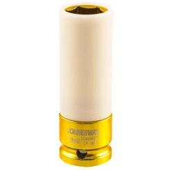 Головка торцевая ударная удлиненная тонкостенная 1/2''DR для легкосплавных колесных дисков, 19 мм Головка торцевая ударная удлиненная тонкостенная 1/2''DR для легкосплавных колесных дисков, 19 мм