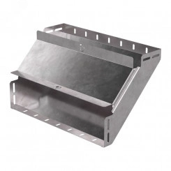 Угол вертикальный внутренний 90 градусов с крышкой Стандарт 400х80 Промрукав