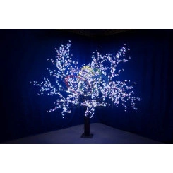 Фигура уличная светодиодная Дерево Сакура H2х4м диаметр кроны 2м понижающий трансформатор в комплекте Фигура уличная светодиодная Дерево Сакура H2х4м диаметр кроны 2м понижающий трансформатор в комплекте