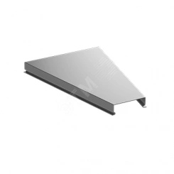 Крышка на ответвитель горизонтальный осн. 400 S=0,7мм цинк Крышка на ответвитель горизонтальный осн. 400 S=0,7мм цинк