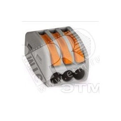 Клемма универсальная строительно-монтажная, 3x0,08-4/2,5 mm2, BLOX (Plastic Bag, 200 шт/уп) Клемма универсальная строительно-монтажная, 3x0,08-4/2,5 mm2, BLOX (Plastic Bag, 200 шт/уп)