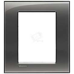 LivingLight Рамка прямоугольная 3+3 модуля Лондонский туман