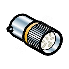 Элемент светодиодный 48В желтый Элемент светодиодный 48В желтый