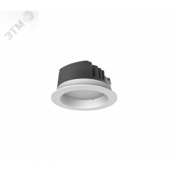 Светильник светодиодный ДВО-10Вт 1000Лм 4000К DL-PRO IP65 EM Белый