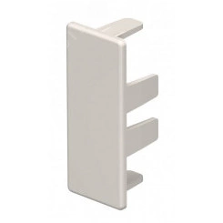 Заглушка кабельного канала торцевая WDK 20x50 мм (ПВХ, кремовый)