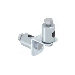 Крепеж изолирующих стержней угловой