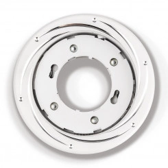 Светильник светодиодный  ДВО-15W встраиваемый под лампу GX53 декоративный AL33 белый  без лампы Jazzway