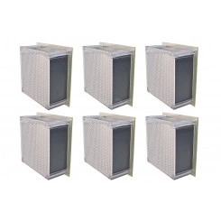 Светильник LED ГРИЛЬЯТО ДОМИНО (СВО) 40Вт 3700Лм 4,0К текстурированный рассеиватель IP20 встраиваемый