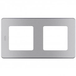 Рамка 2-м Inspiria алюм. Leg 673942