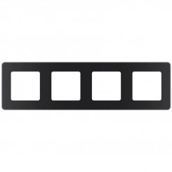 Рамка 4-м Inspiria антрацит Leg 673963