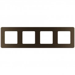 Рамка 4-м Inspiria бронз. Leg 673969