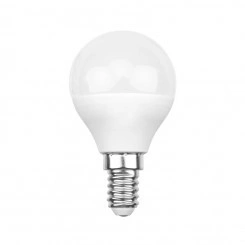 Лампа светодиодная 9.5Вт GL шар 4000К нейтр. бел. E14 903лм Rexant 604-038