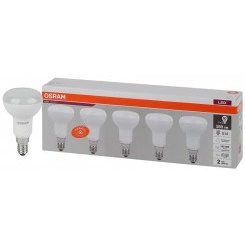 Лампа светодиодная LED Value LVR60 7SW/840 грибовидная матовая E14 230В 2х5 (уп.5шт) OSRAM 4058075583962 Лампа светодиодная LED Value LVR60 7SW/840 грибовидная матовая E14 230В 2х5 (уп.5шт) OSRAM 4058075583962