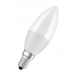 Лампа светодиодная LED Value LVCLB75 10SW/830 свеча матовая E14 230В 10х1 RU OSRAM 4058075579125
