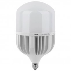 Лампа светодиодная LED HW T 100Вт (замена 1000Вт) матовая 6500К холод. бел. E27/E40 10000лм угол пучка 200град. 140-265В PF>/=09 OSRAM 4058075577015