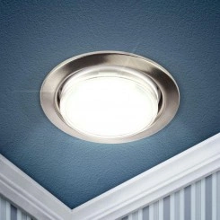 Светильник KL35 SN /1 (к) под лампу Gx53 220В 13Вт сатин никель Эра Б0048943 Светильник KL35 SN /1 (к) под лампу Gx53 220В 13Вт сатин никель Эра Б0048943