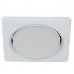 Светильник под GX53 13Вт 220В квадратный бел. KL71 WH /1 (к) ЭРА Б0048960 Светильник под GX53 13Вт 220В квадратный бел. KL71 WH /1 (к) ЭРА Б0048960