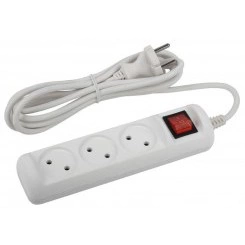 Удлинитель 3х3м без заземл. с выкл. 10А ПВС 2х1 U-3s-3m-2x1 ЭРА Б0044050 Удлинитель 3х3м без заземл. с выкл. 10А ПВС 2х1 U-3s-3m-2x1 ЭРА Б0044050