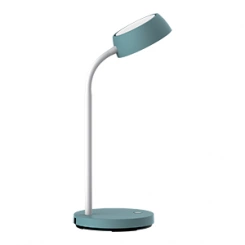 Светильник светодиодный Qplus GTL602 8Вт 600лм 4000К 170-265В настольный диммир. бирюз. Gauss GT6023 Светильник светодиодный Qplus GTL602 8Вт 600лм 4000К 170-265В настольный диммир. бирюз. Gauss GT6023