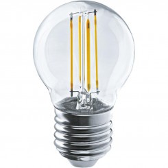 Лампа светодиодная филаментная 80 882 OLL-F-G45-10-230-2.7K-E27 10Вт шар прозрачная 2700К тепл. бел. E27 1000лм 220-240В ОНЛАЙТ 80882
