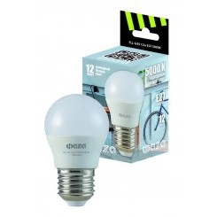 Лампа светодиодная FLL-G45 12Вт E27 5000К 230В 50Гц ФАZА 5038653 Лампа светодиодная FLL-G45 12Вт E27 5000К 230В 50Гц ФАZА 5038653