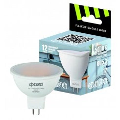 Лампа светодиодная FLL-JCDR 12Вт GU5.3 5000К 230В 50Гц ФАZА 5038714