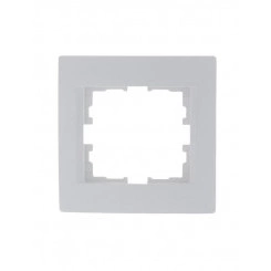 Рамка 1-м Karina горизонт. бел. LEZARD 707-0200-146