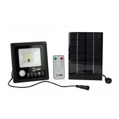 Прожектор светодиодный ПДУ ERAPRO-20 уличный с датчиком движения солнечная батарея 20Вт 350лм 5000К ЭРА Б0049545