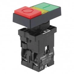 Кнопка двойная NP2-EW8465 1НО+1НЗ AC/DC 220/230В(LED) IP40 CHINT 574745 Кнопка двойная NP2-EW8465 1НО+1НЗ AC/DC 220/230В(LED) IP40 CHINT 574745