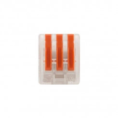 Клемма универс. многораз. 3-проводная (0.08-2.5 (4)кв.мм) (уп. 50шт.) прозрач. Rexant 07-5253-1