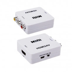 Конвертер HDMI на 3 RCA пластик Rexant 17-6931