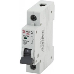 Выключатель автоматический модульный 1п C 32А ВА47-29 Pro NO-900-15 ЭРА Б0031750 Выключатель автоматический модульный 1п C 32А ВА47-29 Pro NO-900-15 ЭРА Б0031750