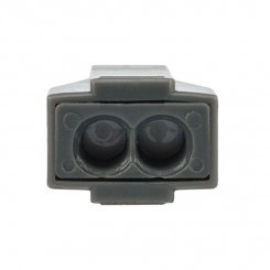 Экспресс-клемма с пастой 2-проводная до 2.5кв.мм сер. (уп.100шт) (773-302) Rexant 07-3020 Экспресс-клемма с пастой 2-проводная до 2.5кв.мм сер. (уп.100шт) (773-302) Rexant 07-3020