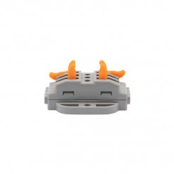 Клемма строительно-монтажная СМК проходная 3п 0.08-4кв.мм с монтажной площадкой сер. (блист.5шт) Rexant 07-6263-5 Клемма строительно-монтажная СМК проходная 3п 0.08-4кв.мм с монтажной площадкой сер. (блист.5шт) Rexant 07-6263-5