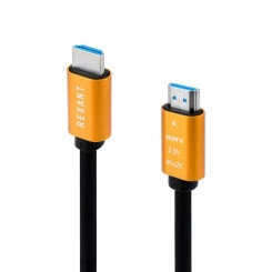 Кабель HDMI - HDMI 2.0 2м Gold Rexant 17-6104