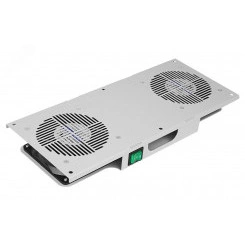 Модуль вентиляторный потолочный 2 вент с термодатчиком без шнура питания 35С