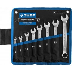 Набор комбинированных гаечных ключей 8 шт, 6 - 17 мм Набор комбинированных гаечных ключей 8 шт, 6 - 17 мм