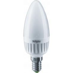 Лампа светодиодная LED 7вт Е14 белый 3STEPDIMM матовая свеча