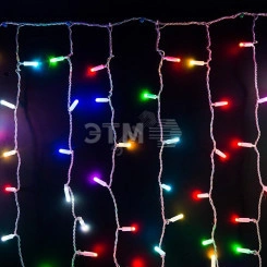 Гирлянда профессиональная Светодиодный Дождь 2х3м, прозрачный провод, 230 В, диоды RGB, 600 LED свечение с динамикой при приобитении контроллера 245-907 Гирлянда профессиональная Светодиодный Дождь 2х3м, прозрачный провод, 230 В, диоды RGB, 600 LED свечение с динамикой при приобитении контроллера 245-907