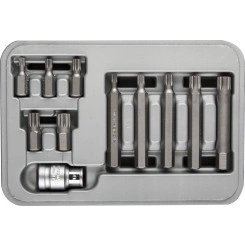 Набор бит специальные в пластиковом боксе, SPLINE, 11 предметов