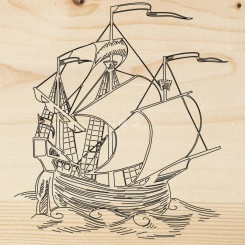 Доска для выжигания ''Каравелла'' Доска для выжигания ''Каравелла''