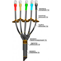 Муфта кабельная концевая 1ПКНТп-5х(150-240)без наконечников