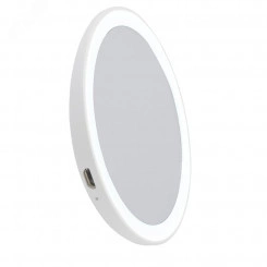 Зеркало карманное ULK-F73 SW/DIM/RECH WHITE с подсветкой с диммером Серия Backstage Аккумулятор Li-Ion 150мАч в/к Теплый свет(3000К)/Белый свет(4000К)/Дневной свет(6500К) Белый ТМ Uniel Зеркало карманное ULK-F73 SW/DIM/RECH WHITE с подсветкой с диммером Серия Backstage Аккумулятор Li-Ion 150мАч в/к Теплый свет(3000К)/Белый свет(4000К)/Дневной свет(6500К) Белый ТМ Uniel