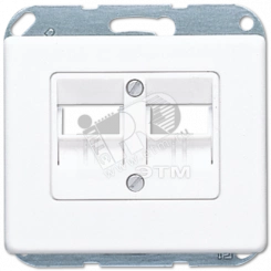 Крышка для модульных гнезд белая Крышка для модульных гнезд белая