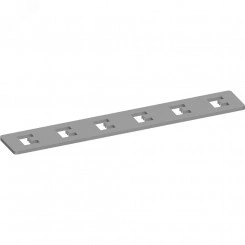 Соединитель прямой серебро для низковольтного встраиваемого шинопровода