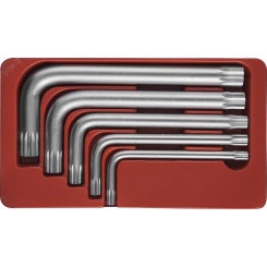 Набор ключей торцевых SPLINE М5-М12, 5 предметов Набор ключей торцевых SPLINE М5-М12, 5 предметов