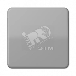 Клавиша для выключателя и кнопки серая Клавиша для выключателя и кнопки серая