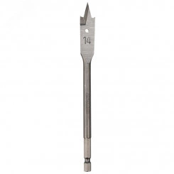 Сверло перовое по дереву 14х152 мм (шестигранный хвостовик) Сверло перовое по дереву 14х152 мм (шестигранный хвостовик)