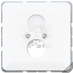 Крышка для 2-х гнезд светло-серая Крышка для 2-х гнезд светло-серая