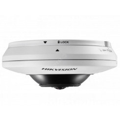 Видеокамера IP 3Мп fisheye c EXIR-подсветкой до 8м (1.16мм)